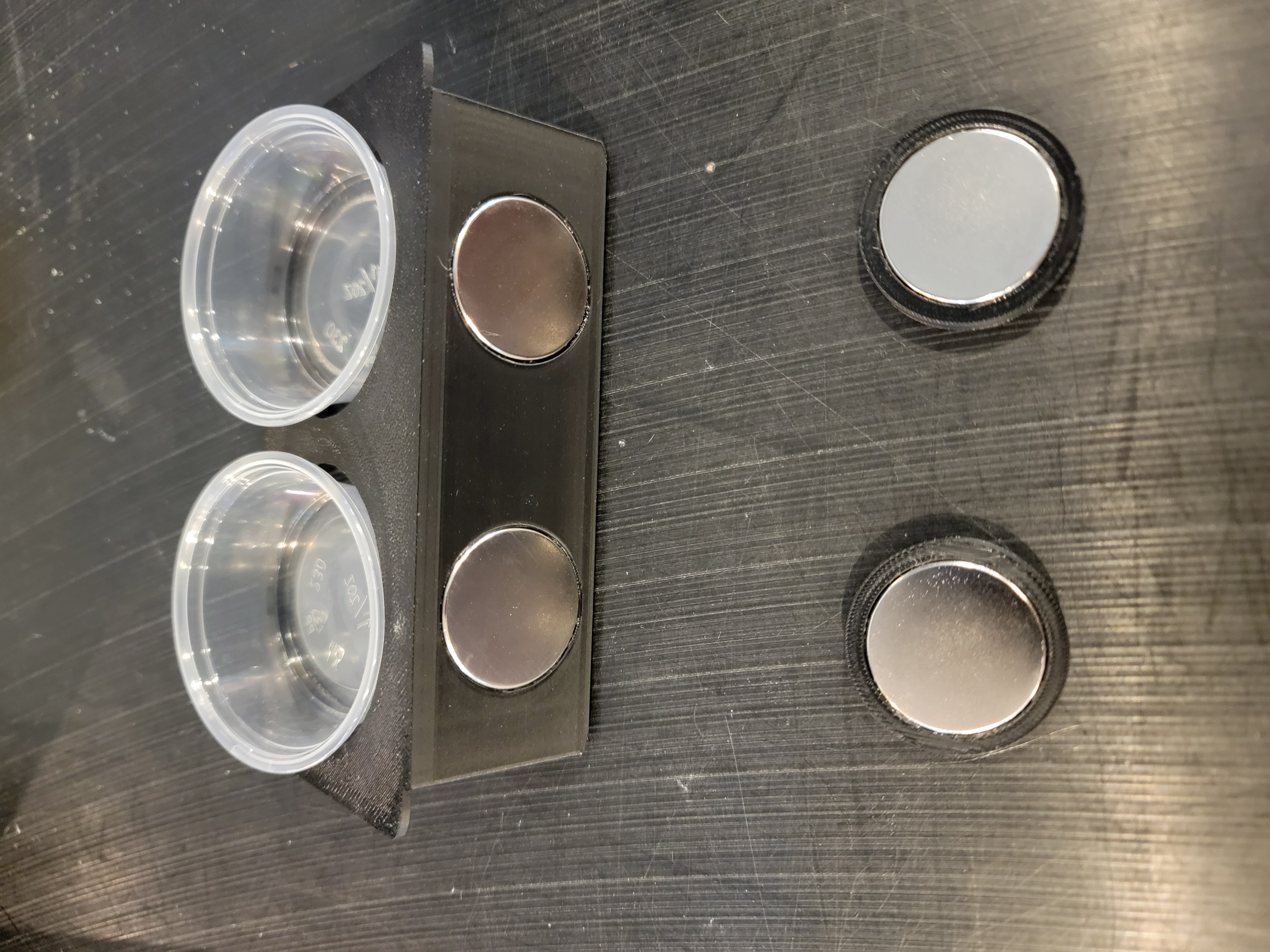 Magnetic food ledge alternate angle